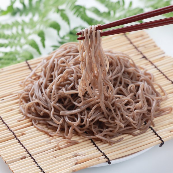 画像1: 生そば（６食）と生よもぎそば（６食）セット (1)